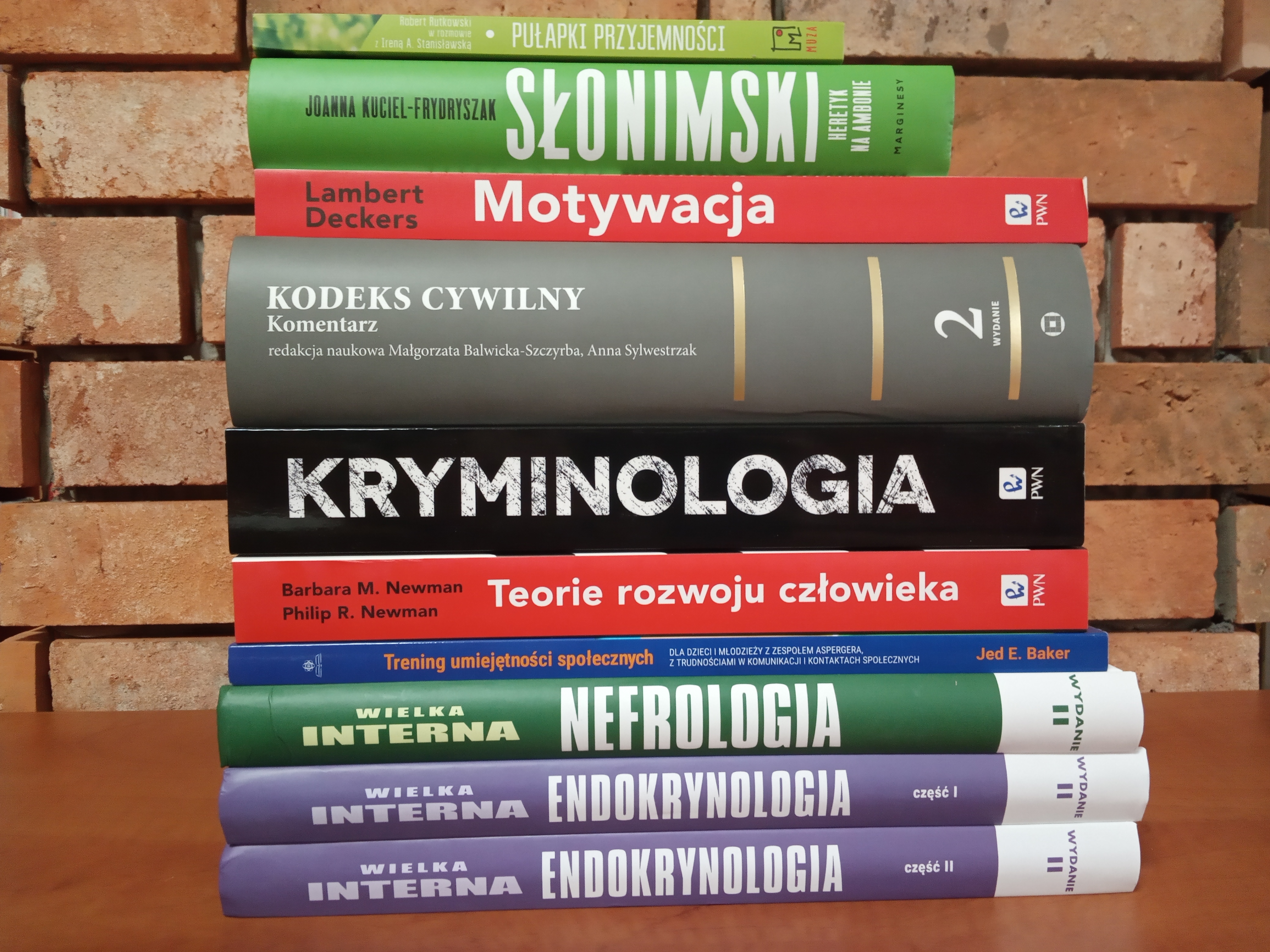 Nowości książkowe czytelni dla dorosłych.